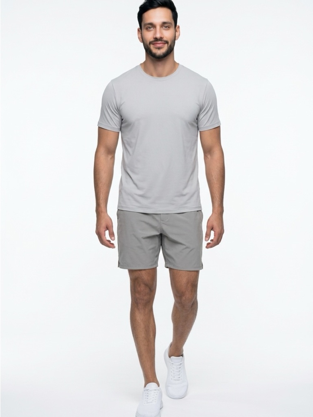 Public Rec Chino Active Performance Men 42 (40) Lightweight Gray Relax Fit Short